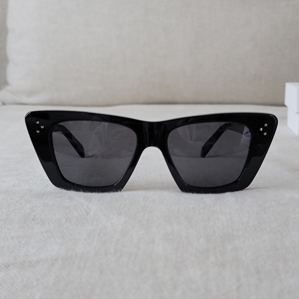 New — comes with box and case ! 51mm Cat Eye Sunglasses CELINE
